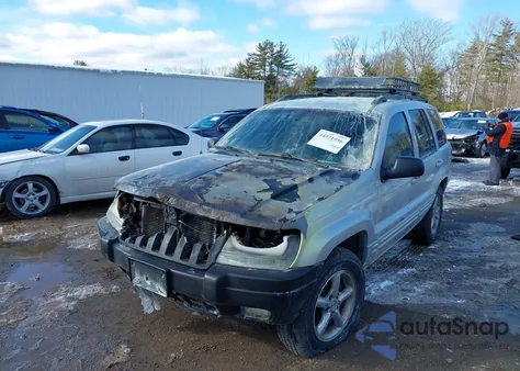 2004 Jeep Grand Cherokee Limited from USA, damaged, VIN 1J8GW58S44C102947